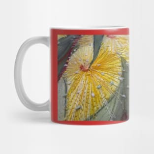 Sunshine Yellow Gum Flowers Mug